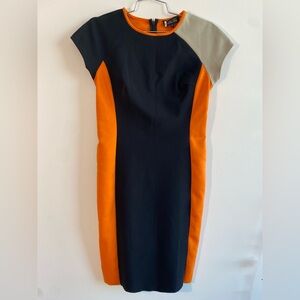 Teri Jon by Rickie Freeman
Colorblock Pattern Knee-Length Dress